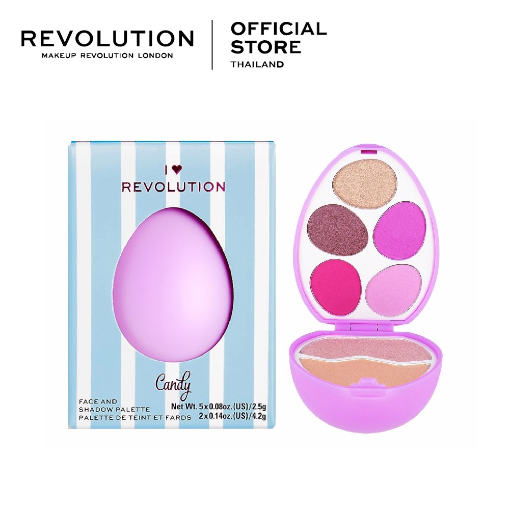 Makeup Revolution ,Eyeshadow, อายแชโดว์,RevolutionEgg, iheartrevolution, MakeuprevolutionTH,เอิ๊ก อิ เอิ๊ก เอิ๊ก,แพคเกจรูปไข่,แพคเกจรูปไข่
